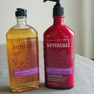 Never used body wash & body lotion